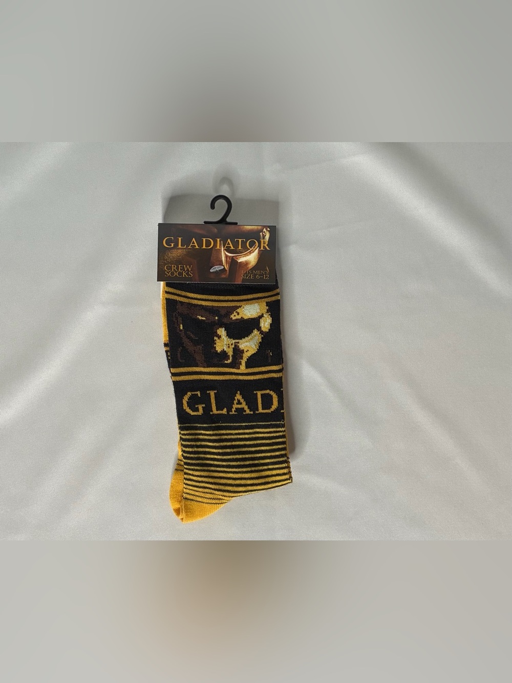 Fun Novelty Socks Featuring Gladiator